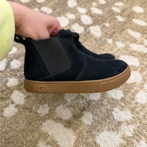 UGG toddler boy boots black